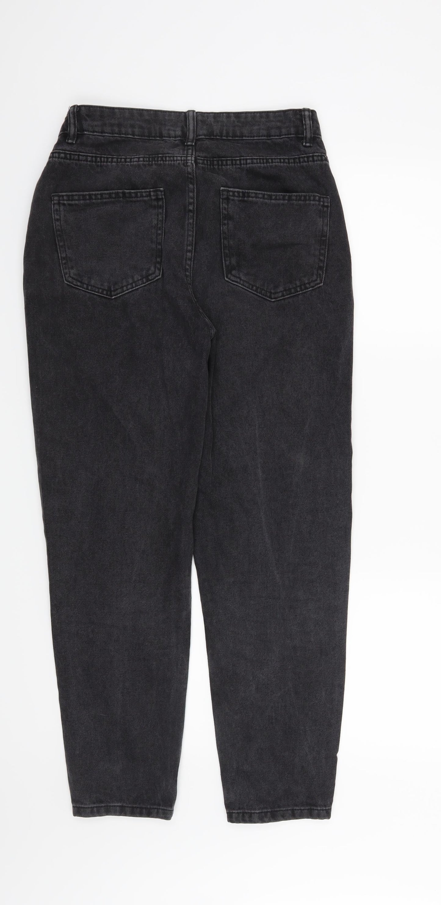 Denim Co. Womens Black   Straight Jeans Size 6 L27 in