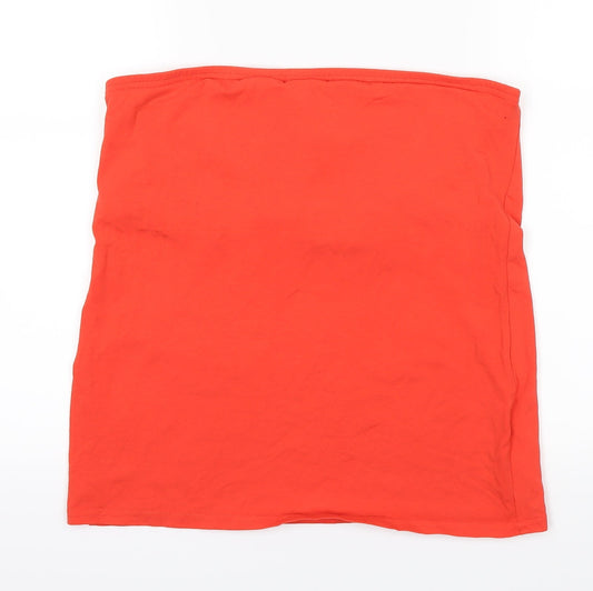 New Look Womens Orange   Mini Skirt Size L