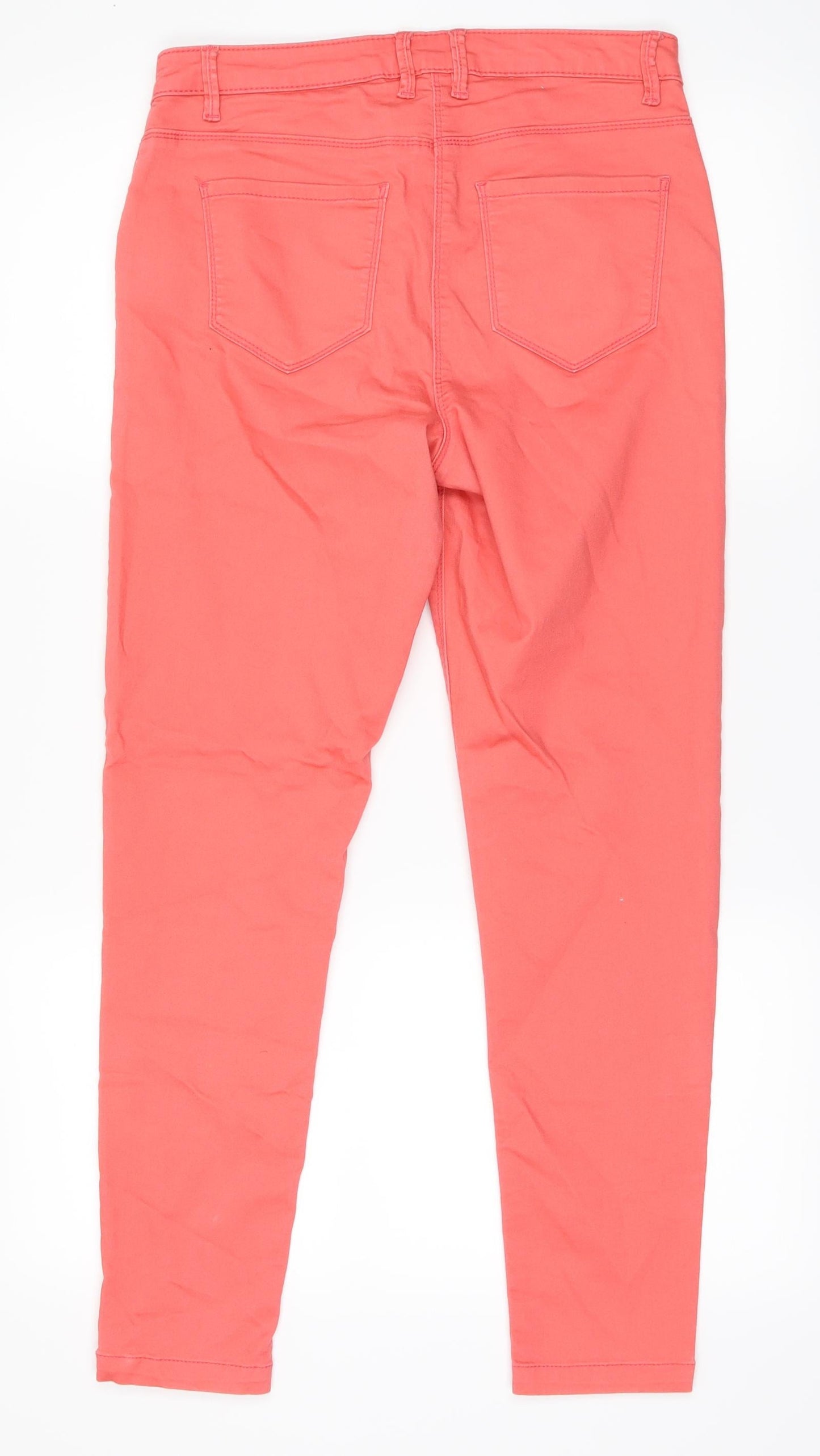 George Womens Pink   Skinny Jeans Size 10 L26 in