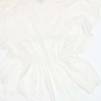 Cameo Rose Womens White   Basic Blouse Size 14
