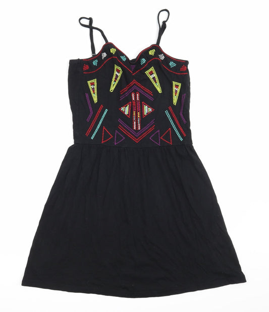 Ocean Club Womens Black   A-Line  Size 10