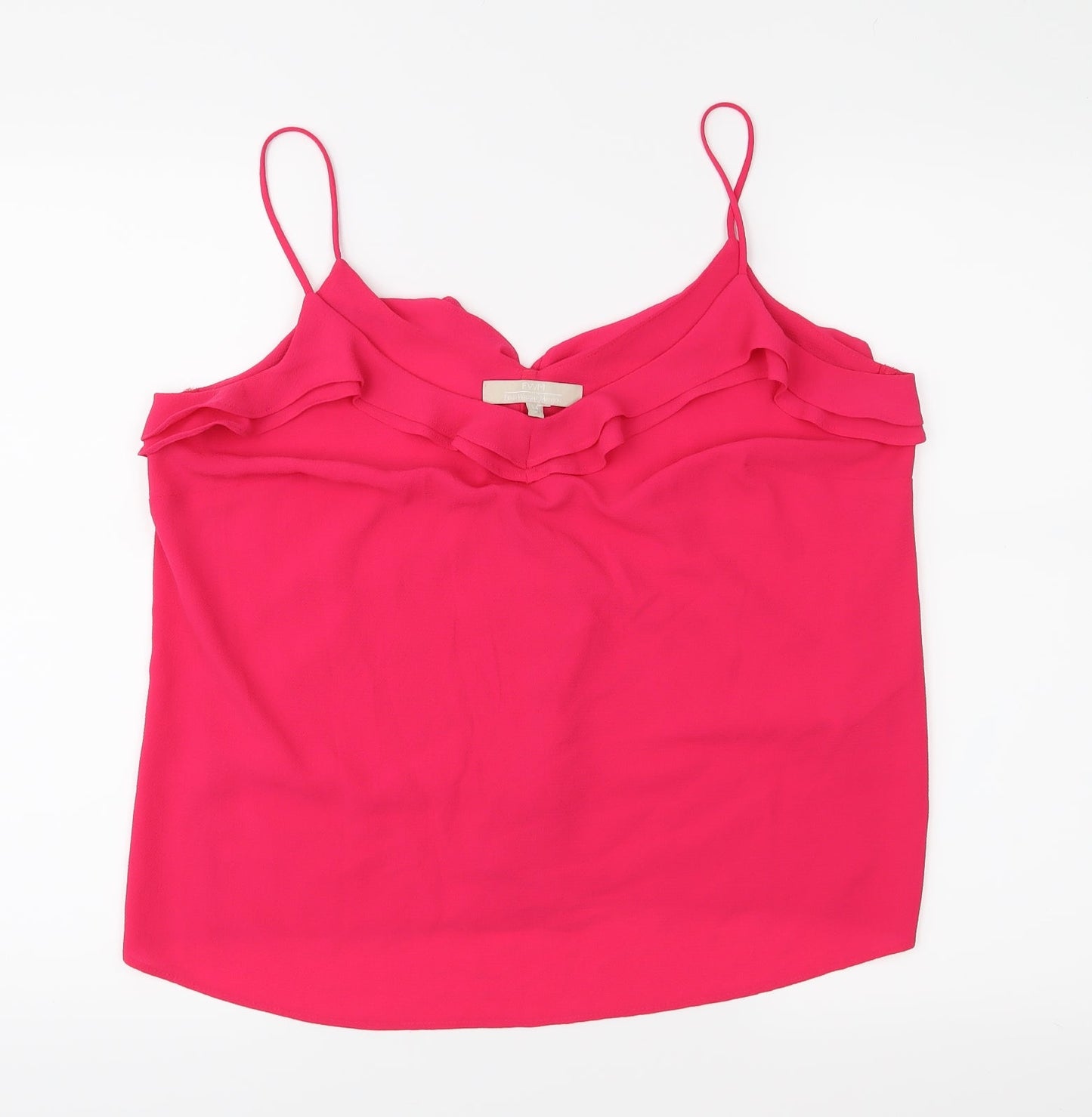 EWM Womens Pink   Camisole Blouse Size 14