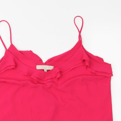 EWM Womens Pink   Camisole Blouse Size 14