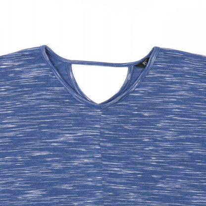 F&F Womens Blue   Basic T-Shirt Size 10