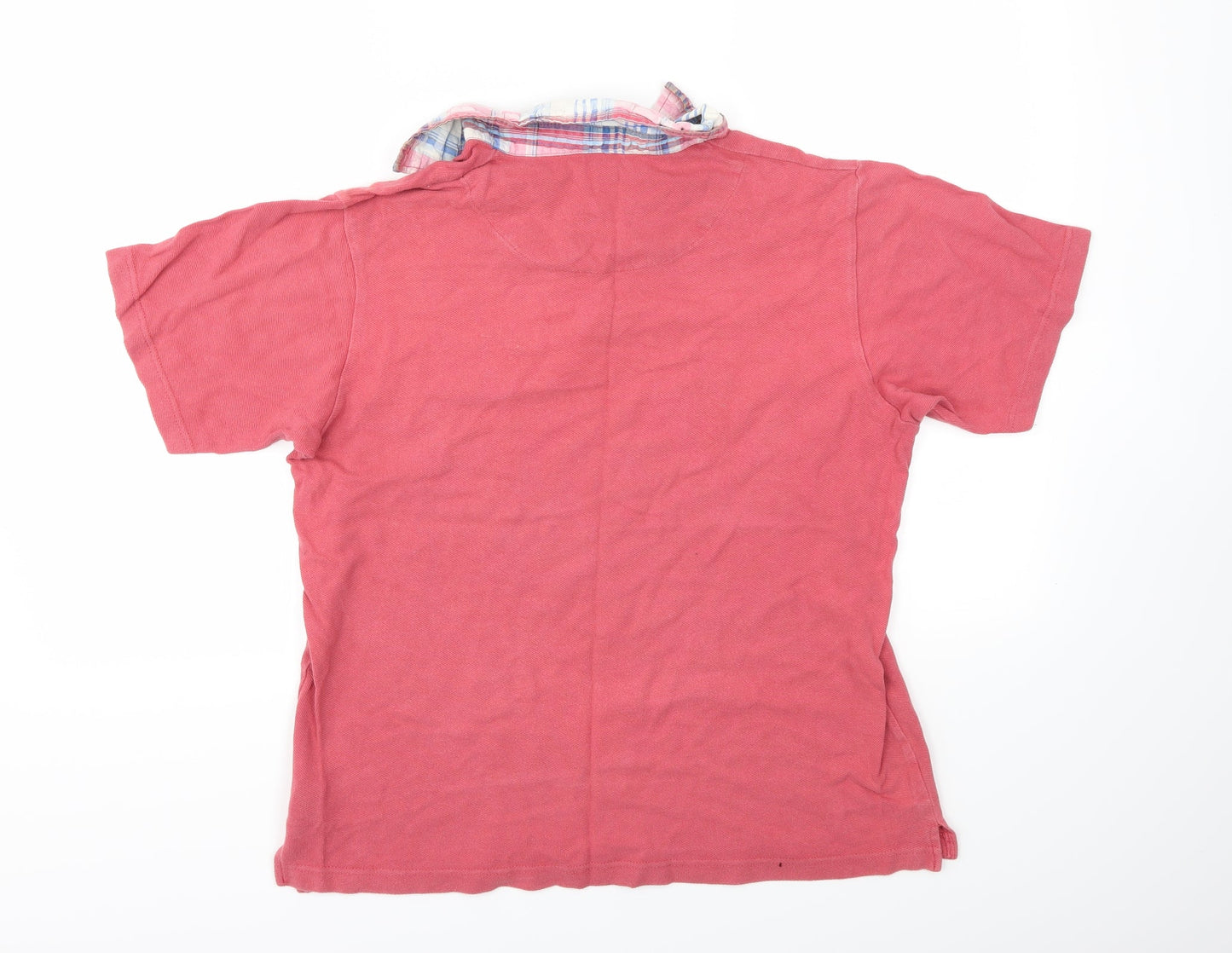 Cotton Traders Mens Red    Polo Size S