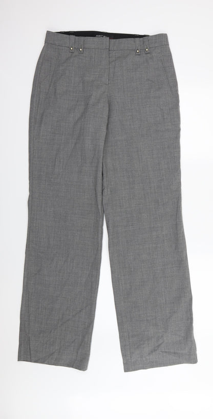 Marc Cain Womens Grey   Trousers   L36 in - Extra Long Leg
