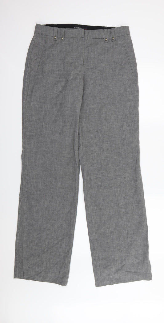 Marc Cain Womens Grey   Trousers   L36 in - Extra Long Leg