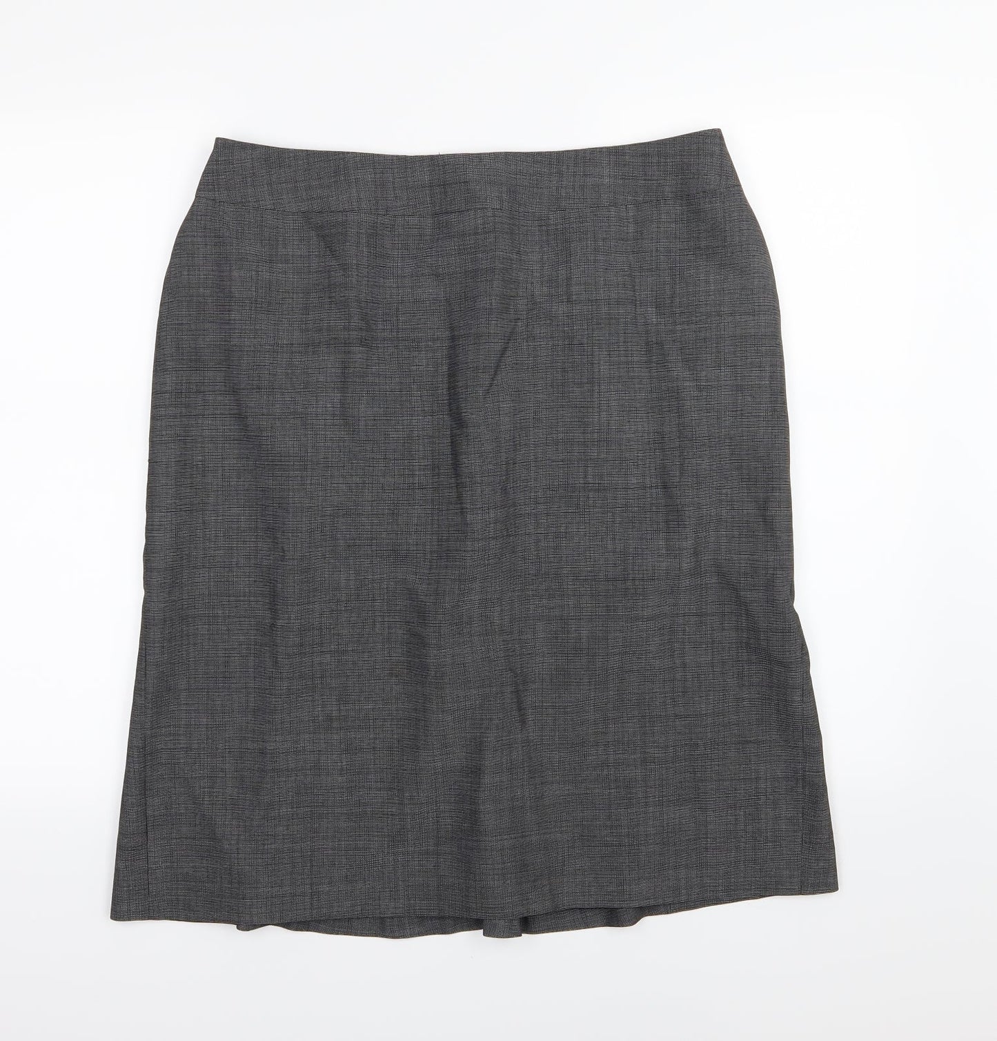 Kasper Womens Grey   Straight & Pencil Skirt Size 12