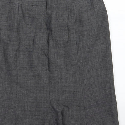 Kasper Womens Grey   Straight & Pencil Skirt Size 12