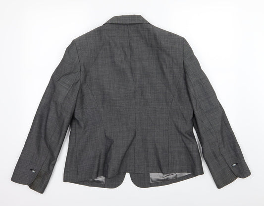 Kasper Womens Grey   Jacket Suit Jacket Size 12
