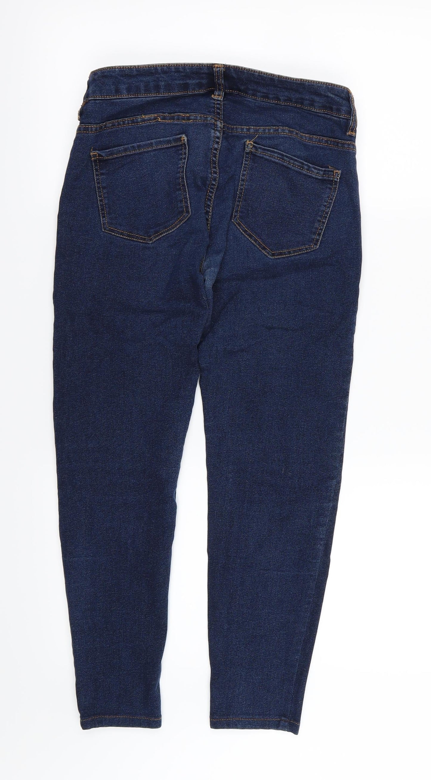 Pull&Bear Womens Blue  Denim Skinny Jeans  L25 in