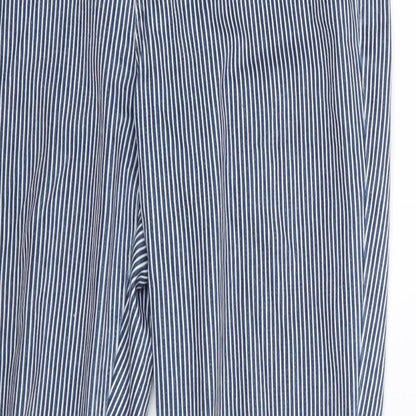 Uniqlo Womens Blue Striped Denim Jegging Jeans Size S L24 in - Cropped