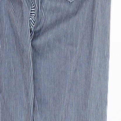 Uniqlo Womens Blue Striped Denim Jegging Jeans Size S L24 in - Cropped