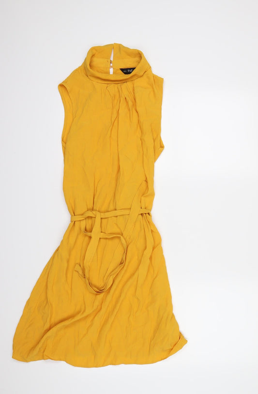 F&F Womens Yellow   Shift  Size 8