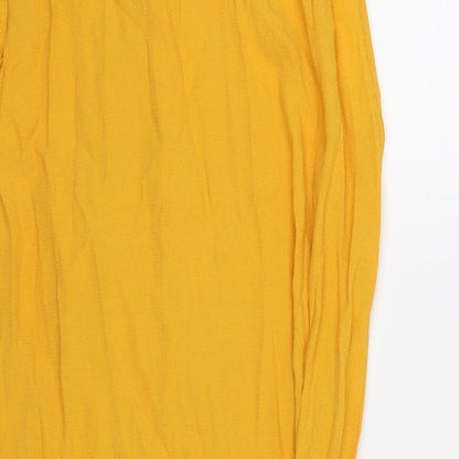 F&F Womens Yellow   Shift  Size 8