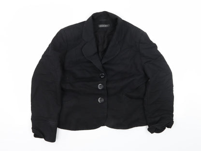 Alex & Co Womens Black   Jacket Blazer Size 14