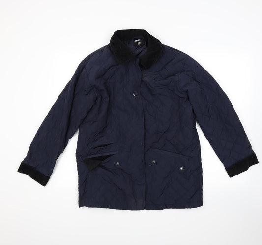 BDG Womens Blue   Quilted Coat Size XS