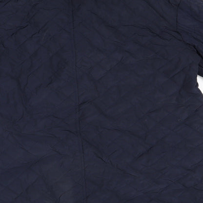 BDG Womens Blue   Quilted Coat Size XS