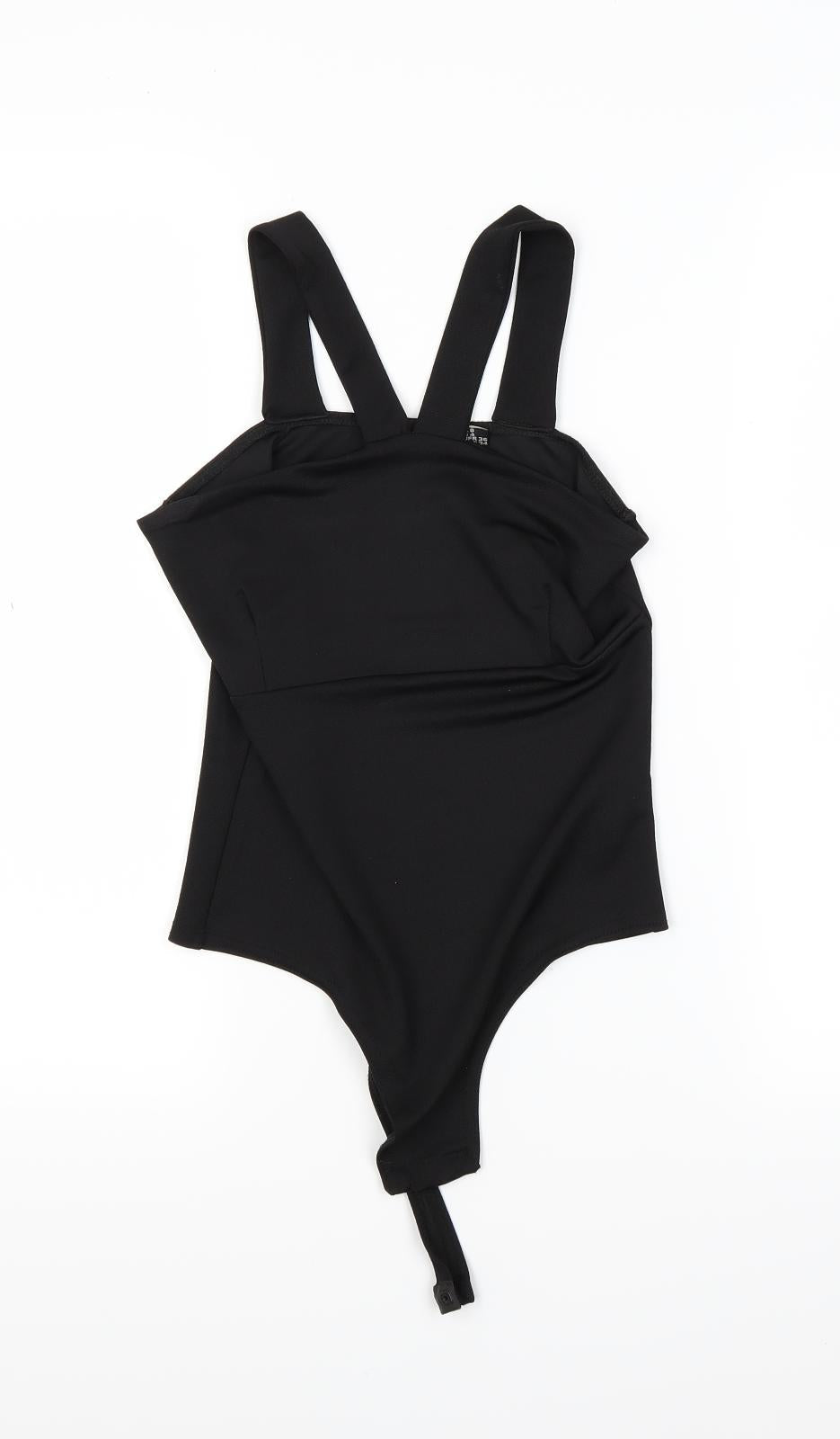 PRETTYLITTLETHING Womens Black   Basic T-Shirt Size 8