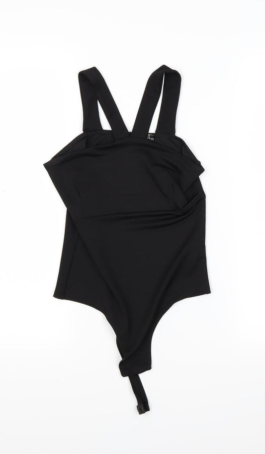 PRETTYLITTLETHING Womens Black   Basic T-Shirt Size 8