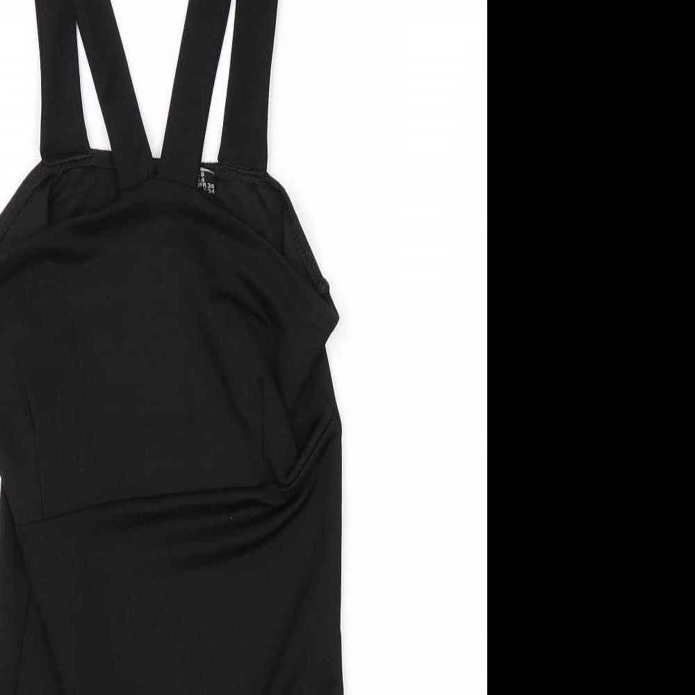 PRETTYLITTLETHING Womens Black   Basic T-Shirt Size 8