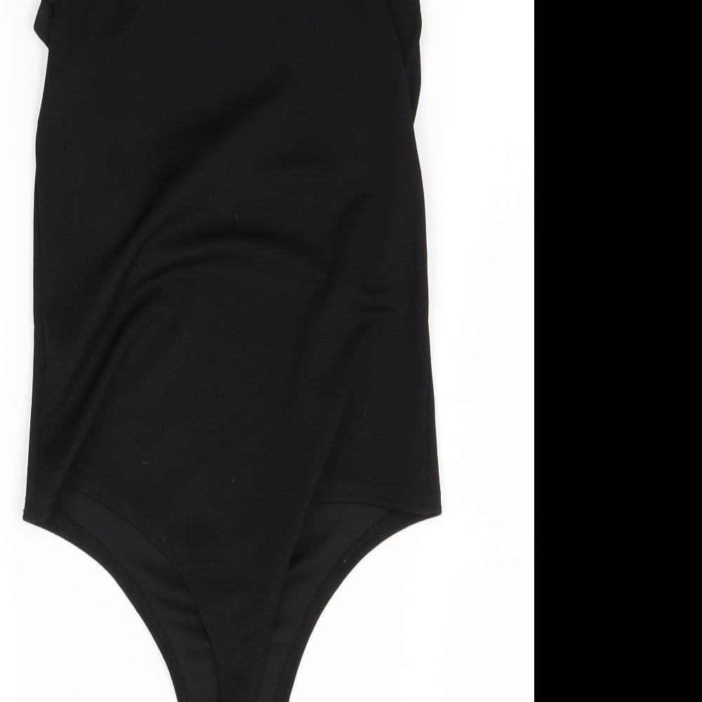 PRETTYLITTLETHING Womens Black   Basic T-Shirt Size 8