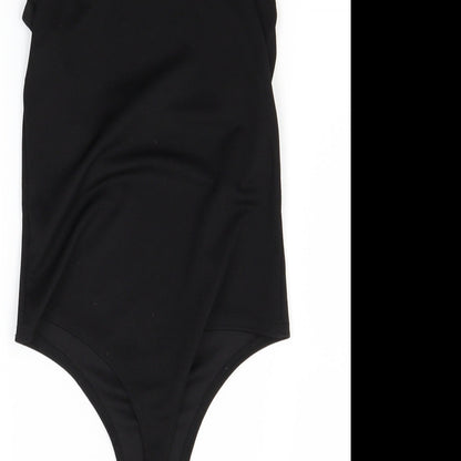 PRETTYLITTLETHING Womens Black   Basic T-Shirt Size 8