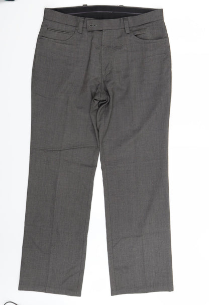 NEXT Mens Black   Trousers  Size 30 L28 in