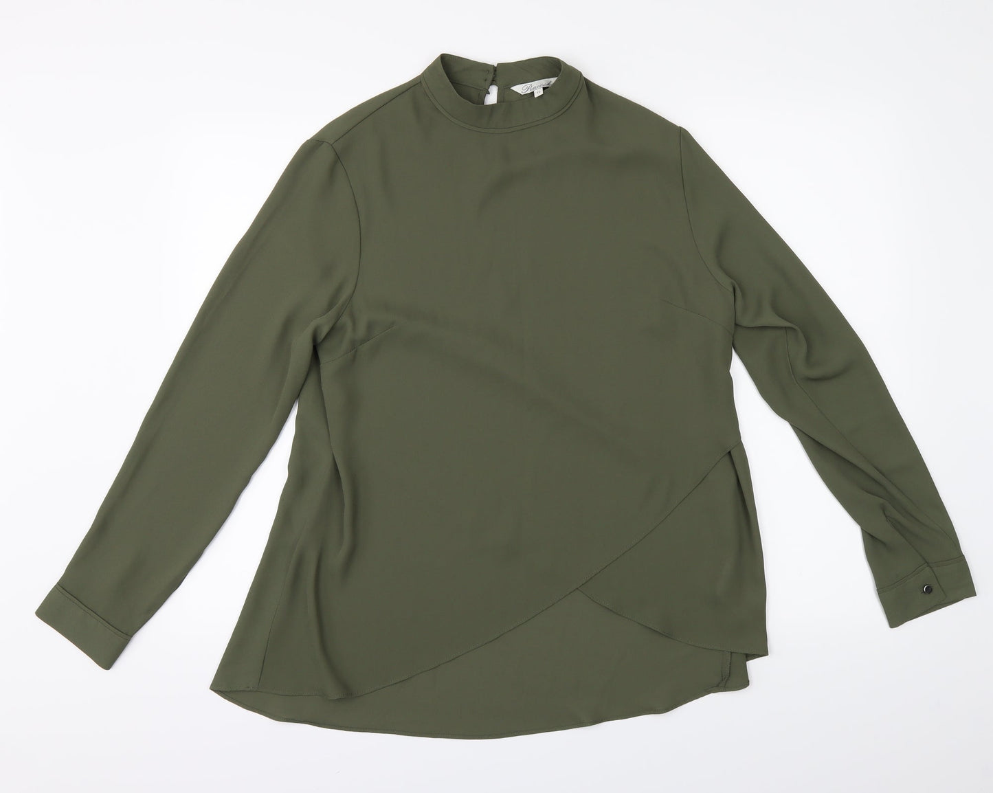 Peacocks Womens Green   Basic Blouse Size 12