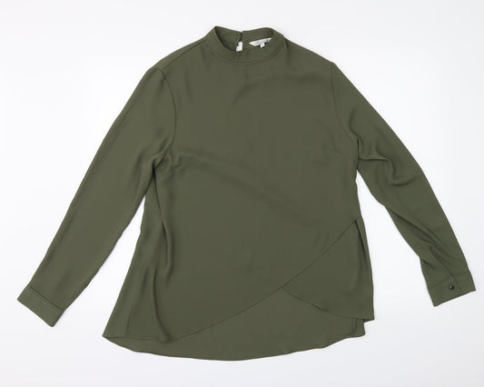 Peacocks Womens Green   Basic Blouse Size 12