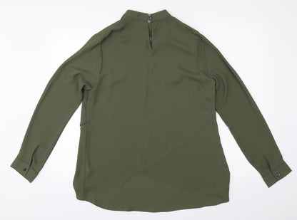 Peacocks Womens Green   Basic Blouse Size 12