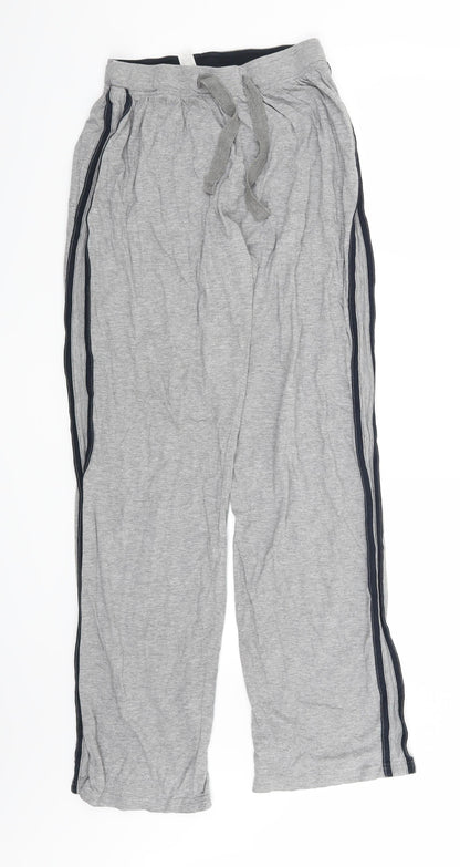 George Mens Grey Striped  Jogger Trousers Size S L30 in