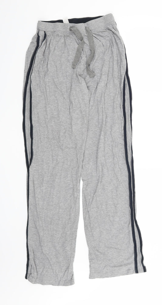 George Mens Grey Striped  Jogger Trousers Size S L30 in