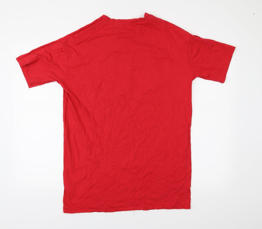 Missguided Womens Red   Basic Polo Size 6