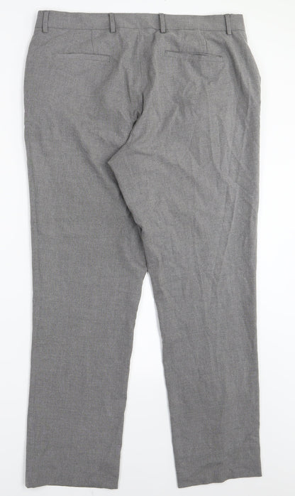 Mark law Mens Grey   Trousers  Size 36 L30 in