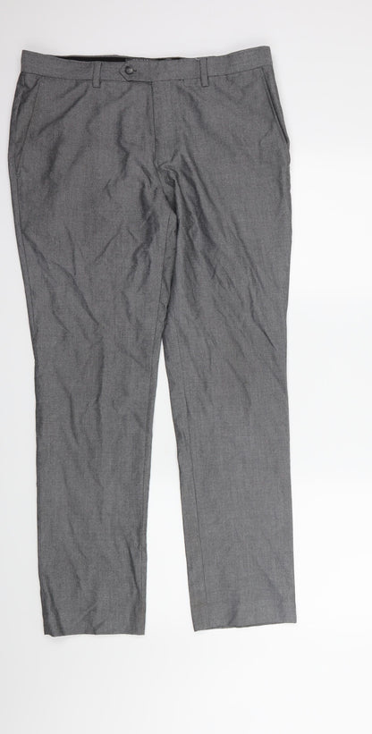 Primark Mens Grey   Trousers  Size 34 L30 in