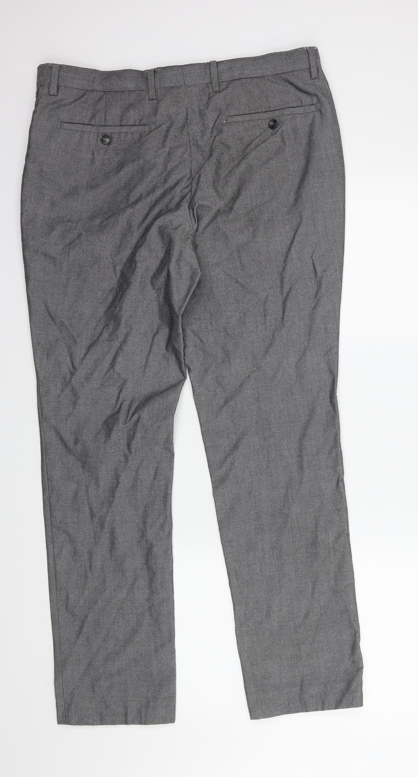 Primark Mens Grey   Trousers  Size 34 L30 in