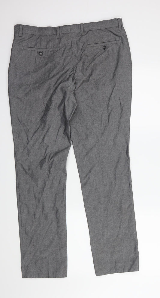 Primark Mens Grey   Trousers  Size 34 L30 in