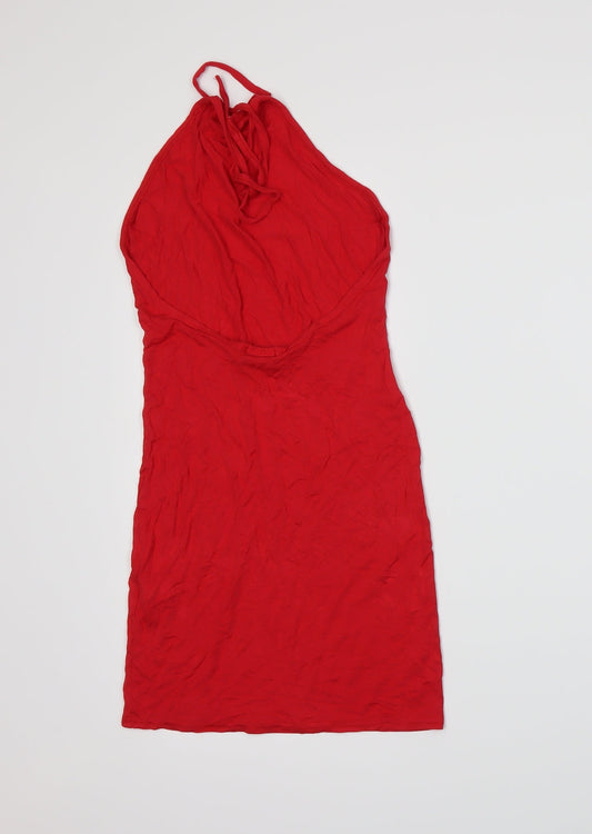 PRETTYLITTLETHING Womens Red   Bodycon  Size 6