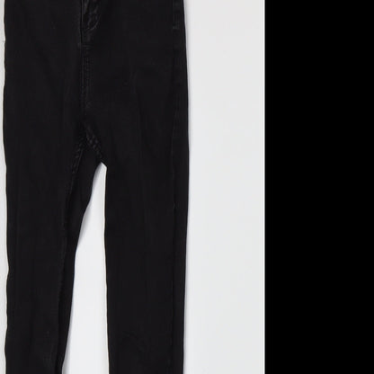 New Look Womens Grey  Denim Skinny Jeans Size 8 L28 in