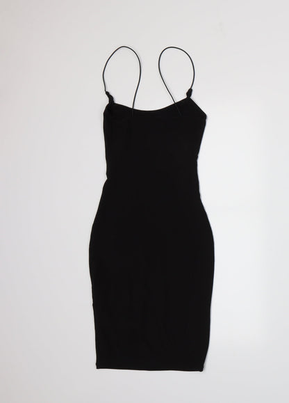PRETTYLITTLETHING Womens Black   Ball Gown  Size 6