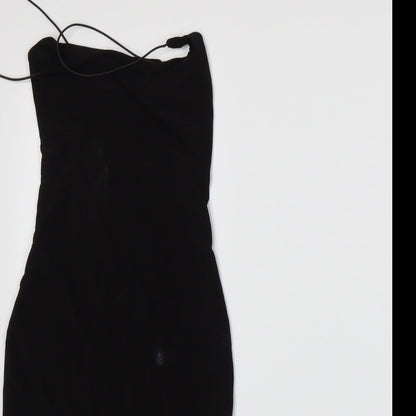 PRETTYLITTLETHING Womens Black   Ball Gown  Size 6