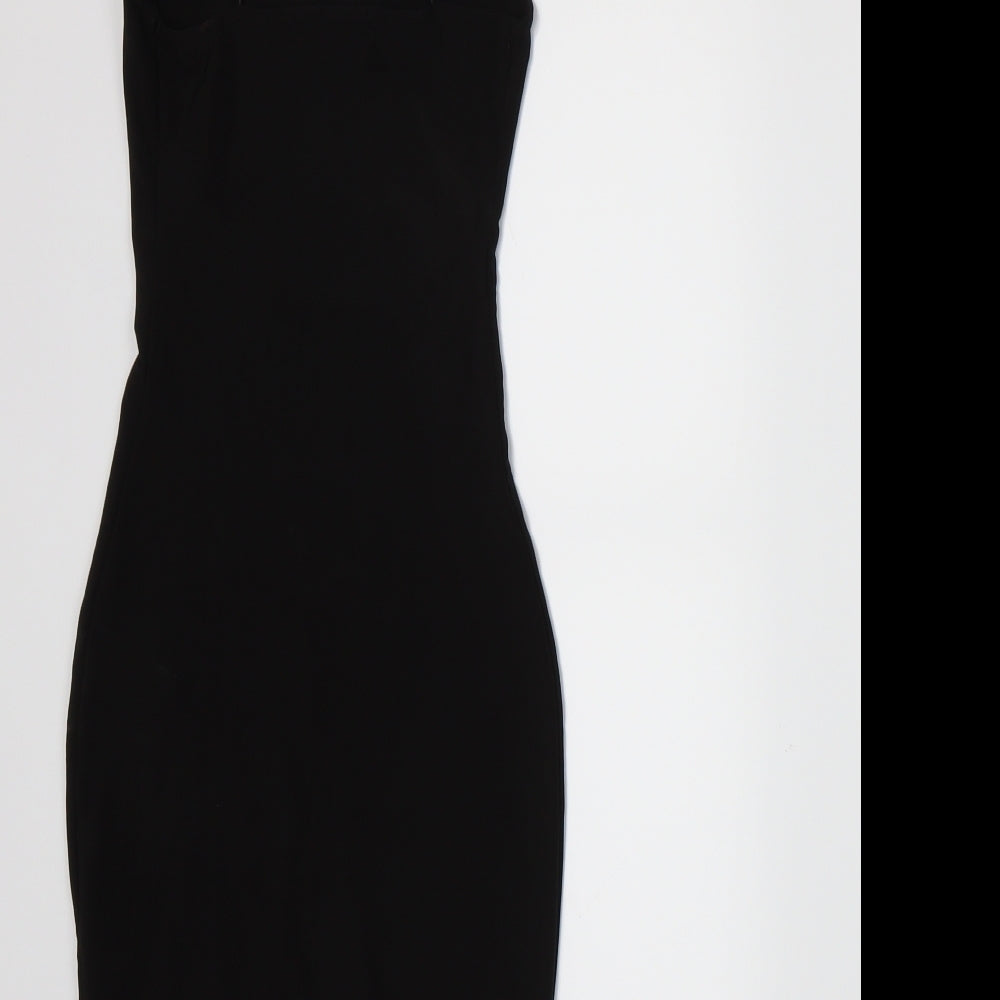 PRETTYLITTLETHING Womens Black   Ball Gown  Size 6