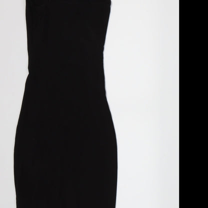 PRETTYLITTLETHING Womens Black   Ball Gown  Size 6