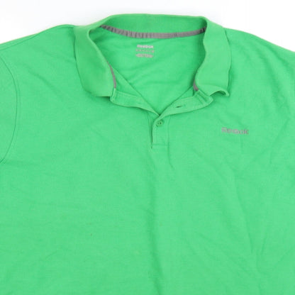 Reebok Mens Green    Polo Size XL