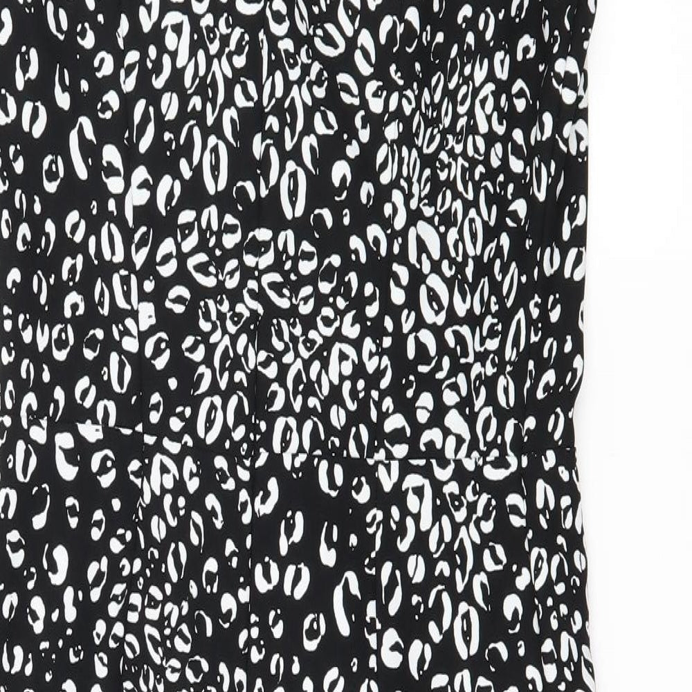 NEXT Womens Black Polka Dot  Shift  Size 8