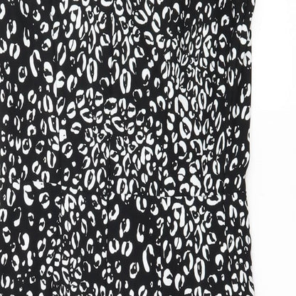 NEXT Womens Black Polka Dot  Shift  Size 8