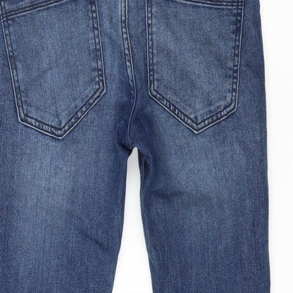 Denim & Co. Womens Blue  Denim Skinny Jeans Size 30 L23 in