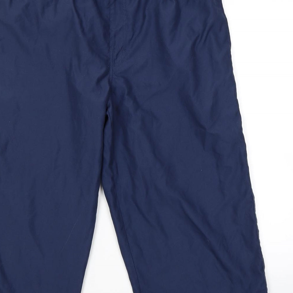 IQ Mens Blue   Cropped Trousers Size XL L21 in