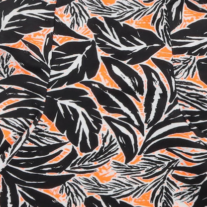 ASOS Womens White Floral  A-Line Skirt Size 8